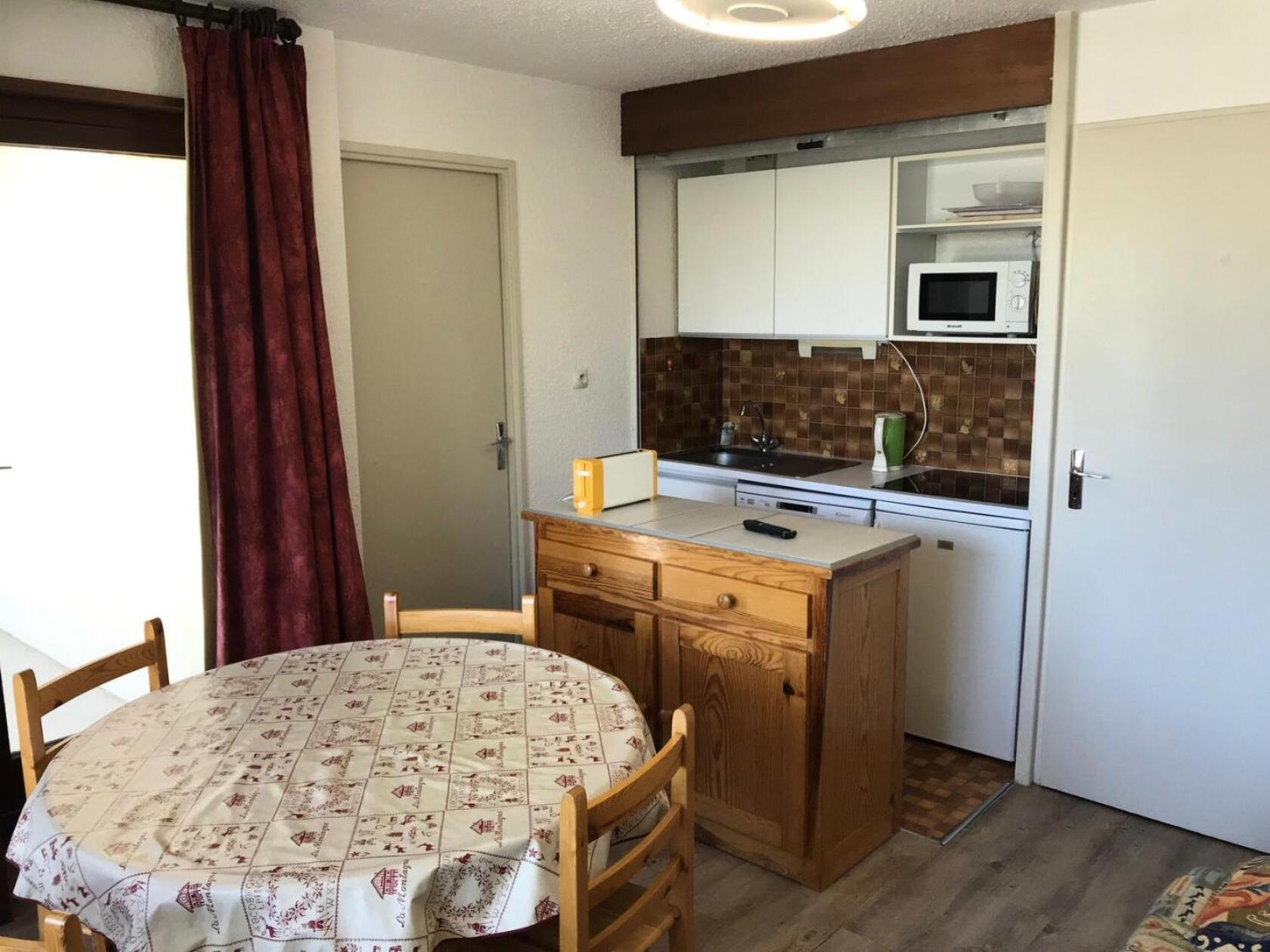 Residence Chalmettes - Studio 4 Pers. - Skis Aux Pieds Mae-8764 蒙热内夫尔 外观 照片
